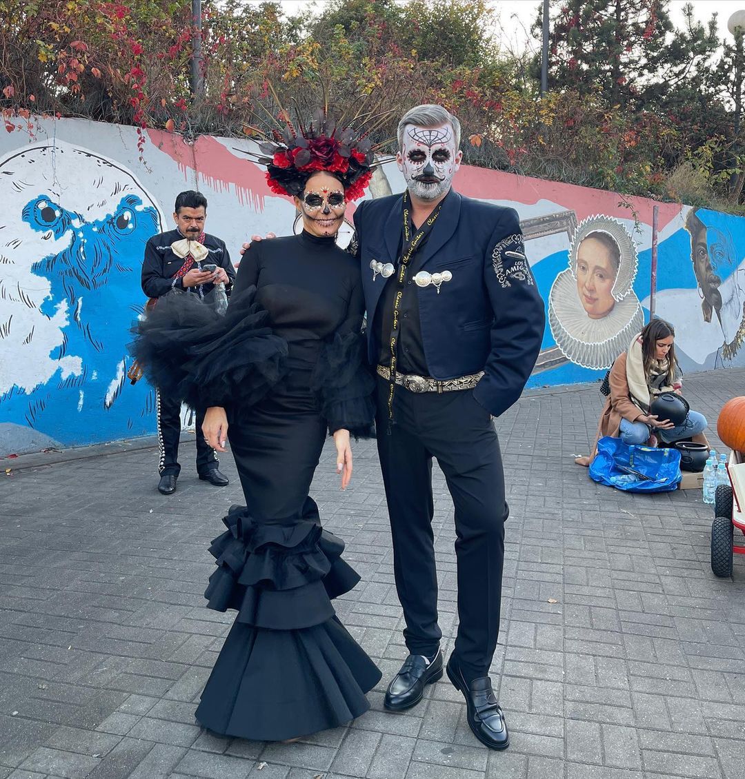 Małgorzata Rozenek i Krzysztof Skórzyński straszyli na Halloween