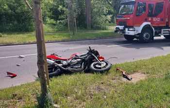 Elzanowo: wypadek z udziałem trzech motocykli i busa