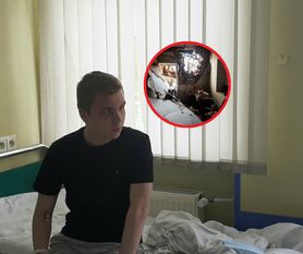Ruslan z Czernihowa stracił wzrok, ratując ludzi. "Zdążyliśmy w ostatniej chwili"