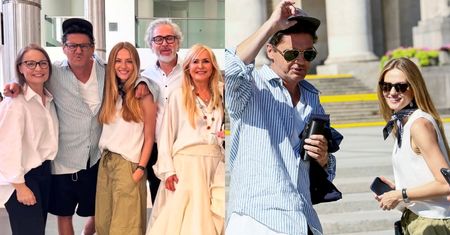Kuba Wojewódzki i Żaneta Rosińska POJAWILI SIĘ RAZEM na finale trasy TVN24. Dziennikarz wspominał Andrzeja Morozowskiego (FOTO)