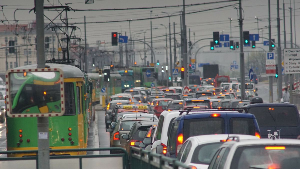 Niebezpieczny incydent na ulicach Poznania.