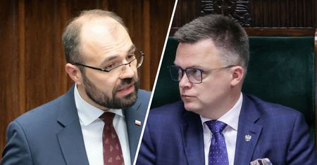 "Nie sądzę". Szczucki o pomocy prawnej dla marszałka