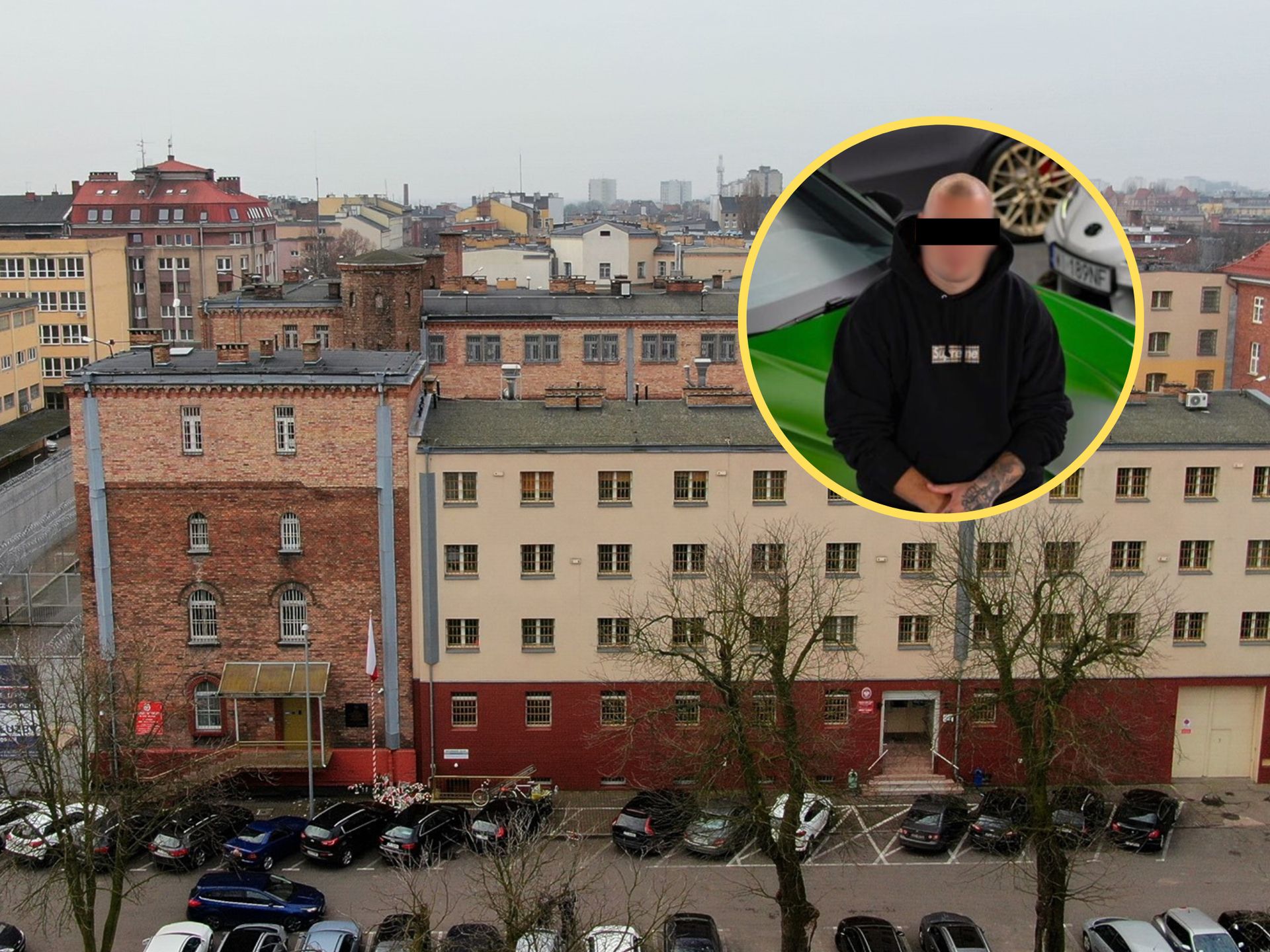 "Budda" trafił do aresztu w Szczecinie. Placówka może pomieścić 606 osadzonych 