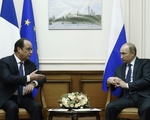 Wojna na Ukrainie. Hollande i Putin rozmawiali o kryzysie na Ukrainie  