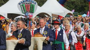 Dożynki wojewódzkie 2026. Znamy program imprezy w Rypinie. Wystąpi m.in. Grzegorz Hyży