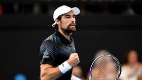 ATP Dubaj: Jeremy Chardy jako pierwszy w 1/8 finału. Wspaniały powrót Martona Fucsovicsa