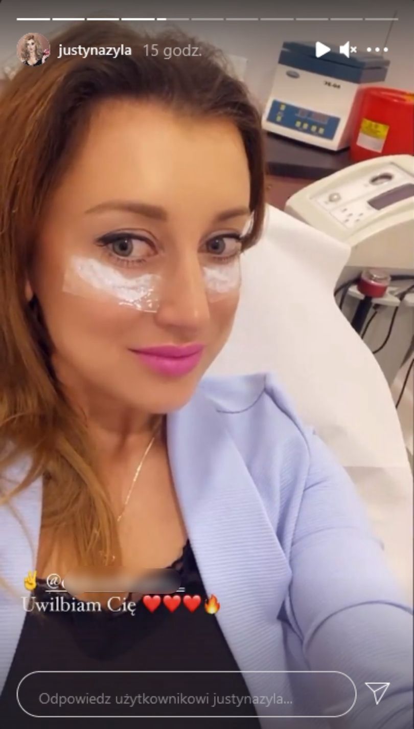 Justyna Żyła relacjonuje wizytę w klinice medycyny estetycznej