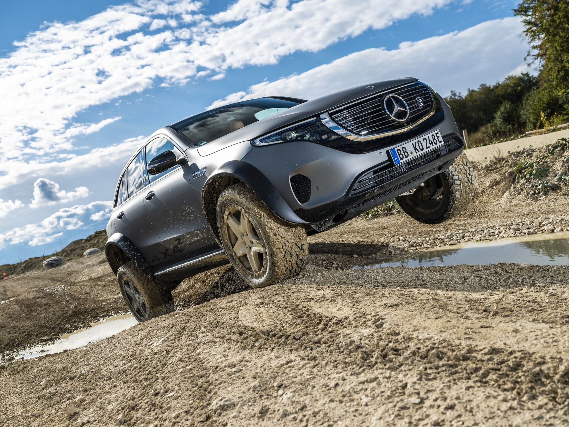 Mercedes EQC 4x4 do kwadratu