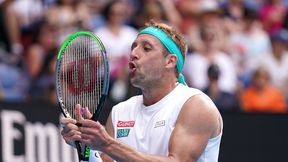 Tenis. ATP Melbourne: Tennys Sandgren stracił chłodną głowę, ale nie zwycięstwo. Świetny finisz Sama Querreya