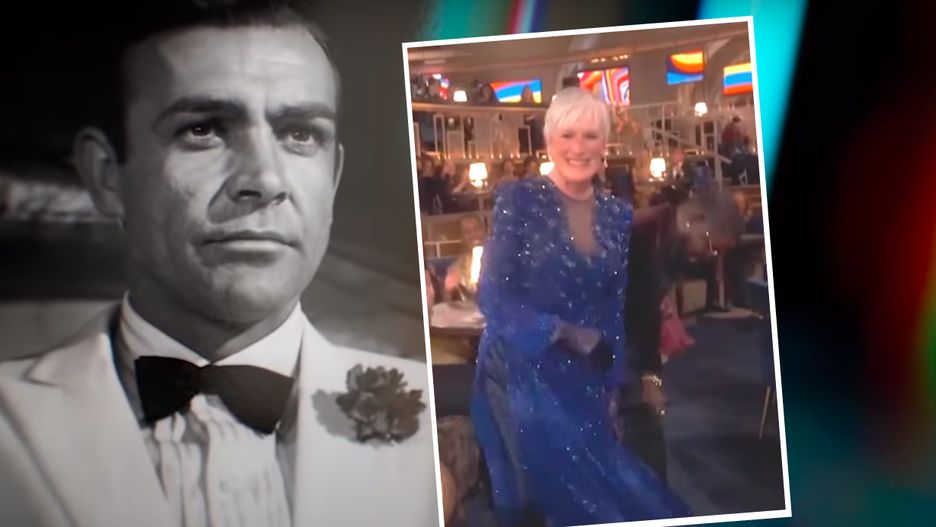 Taniec Glenn Close był dłuższy niż wspomnienie zmarłych gwiazd