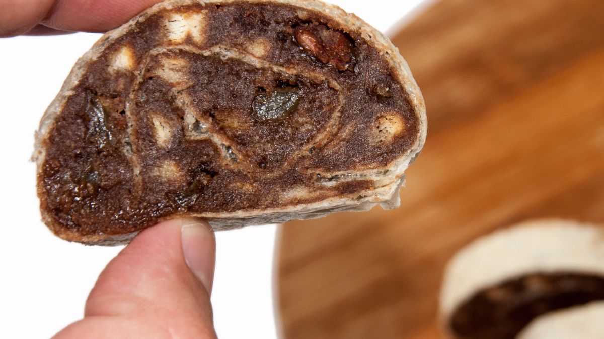 Rolada z bloku czekoladowego 