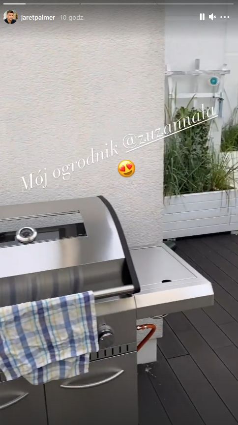 Jarosław Bieniuk prezentuje odświeżony taras