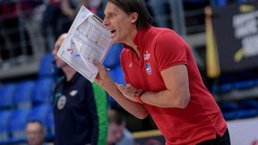 Trener ZAKSY: Tutaj jest arena tylko dla dużych chłopców. Łukasz Kaczmarek nim jest