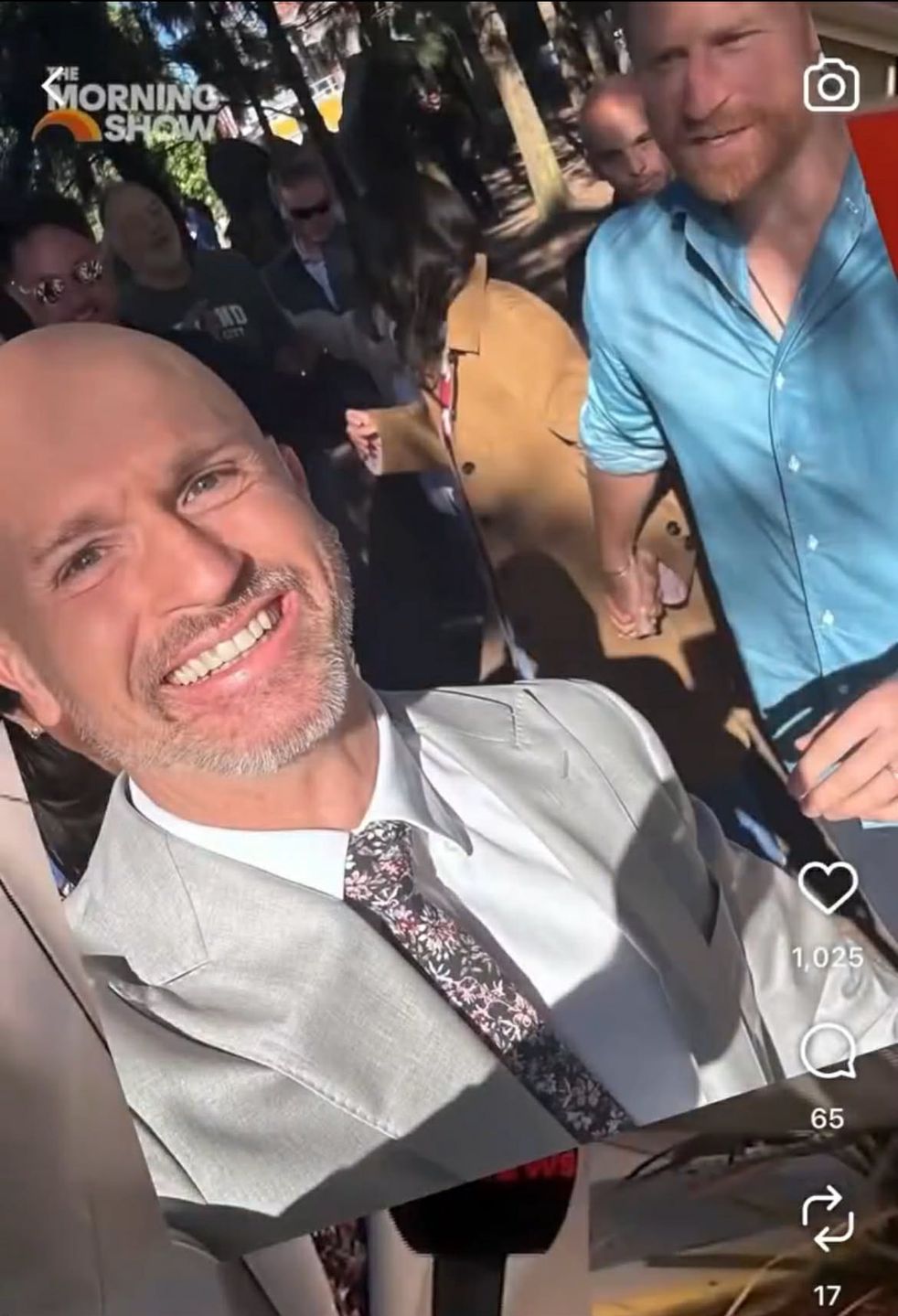 Książe Harry i natarczywy dziennikarz