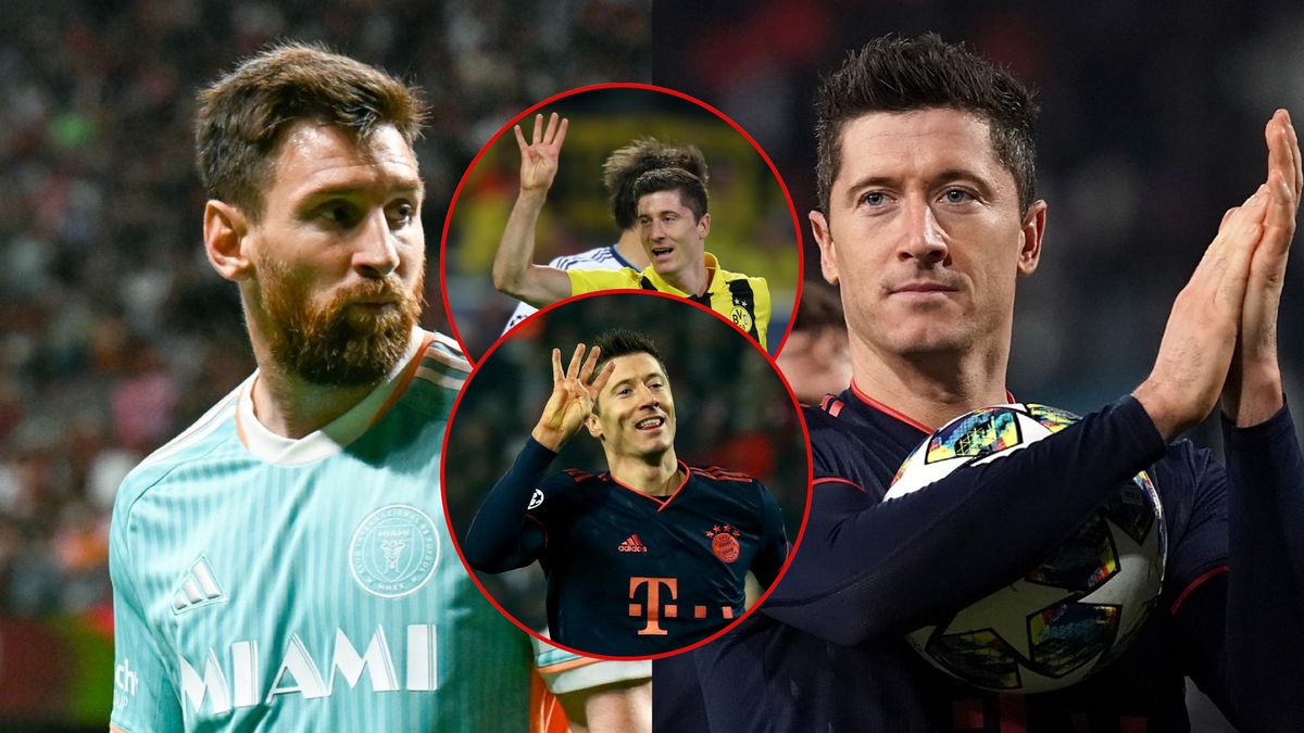 Getty Images / Leo Messi i Robert Lewandowski to jedyni piłkarze w historii, którzy strzelili cztery i więcej goli więcej niż w jednym meczu Ligi Mistrzów