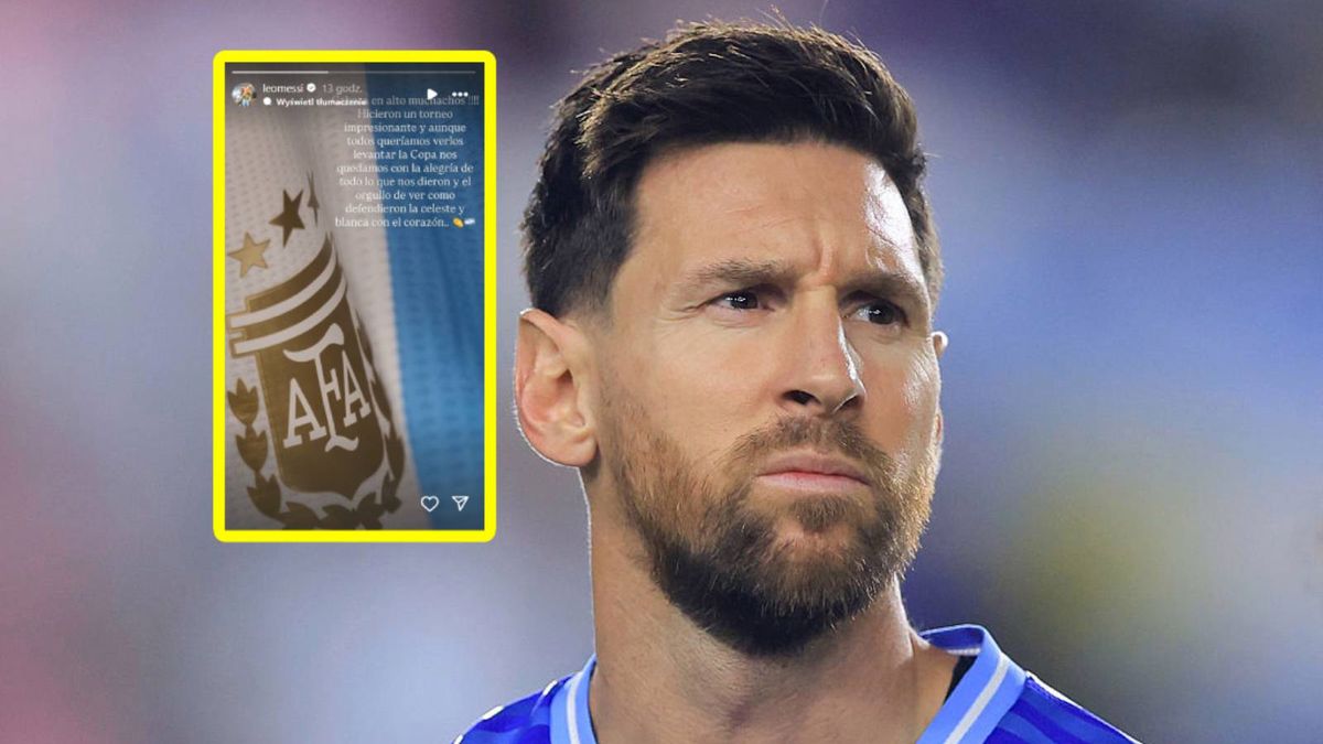 Getty Images / Megan Briggs / Lionel Messi/Instagram / Lionel Messi / wpis Messiego na Instagramie