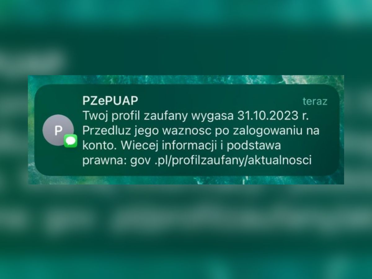 Twój profil zaufany wygasa? Nie, to nie oszuści, choć tak to wygląda