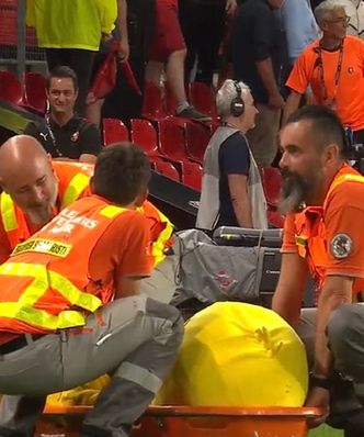 Niecodzienny "atak" po meczu. Służby aż kipiały ze śmiechu