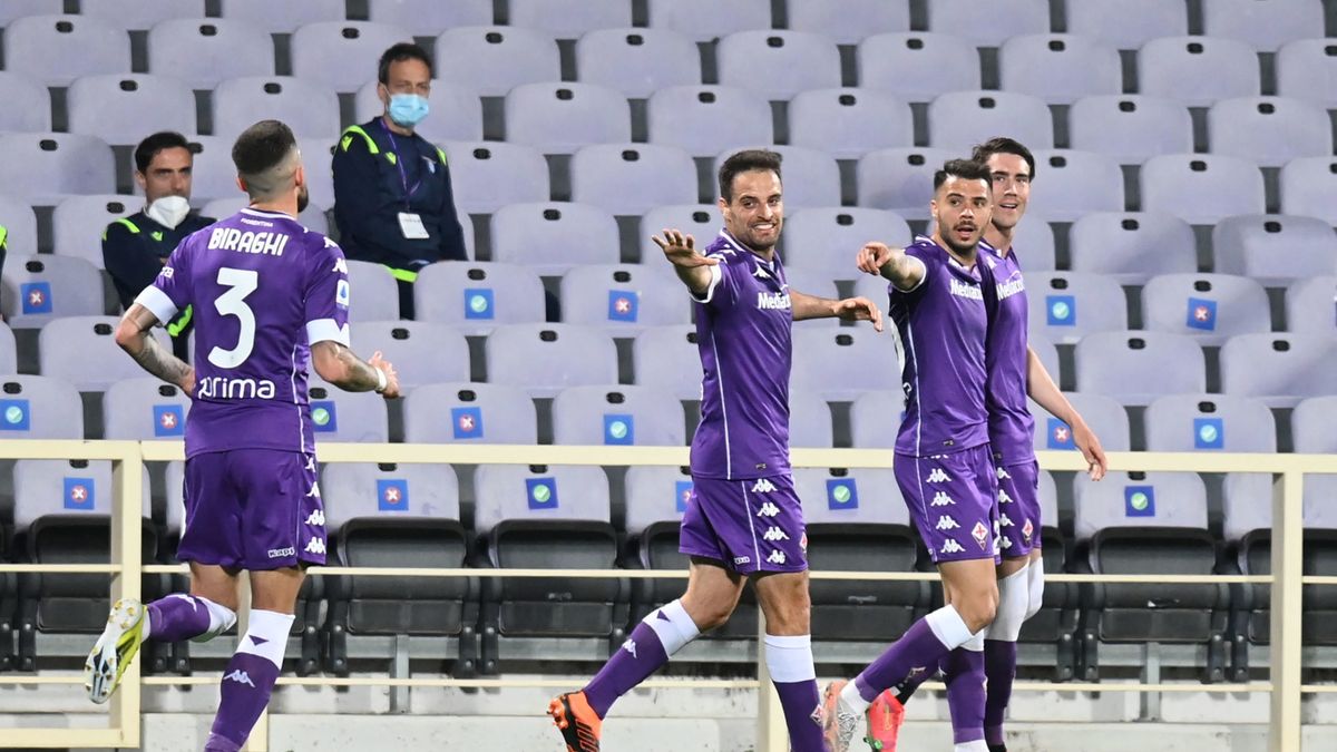 radość piłkarzy ACF Fiorentina