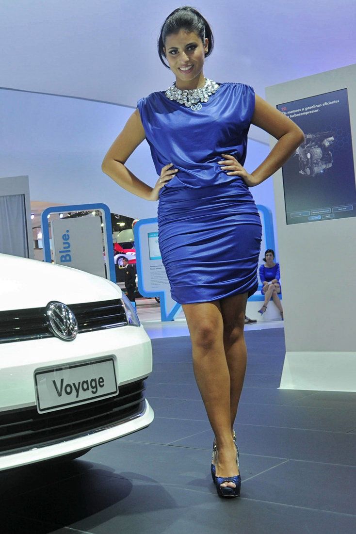 Hostessy salonu samochodowego w São Paulo 2012 [galeria] 33