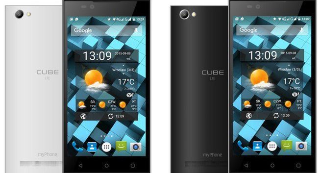 Cube LTE - nowy smartfon od myPhone za 499 zł