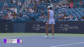 Iga Świątek rozgromiła Danielle Collins! Zobacz skrót meczu (WIDEO)