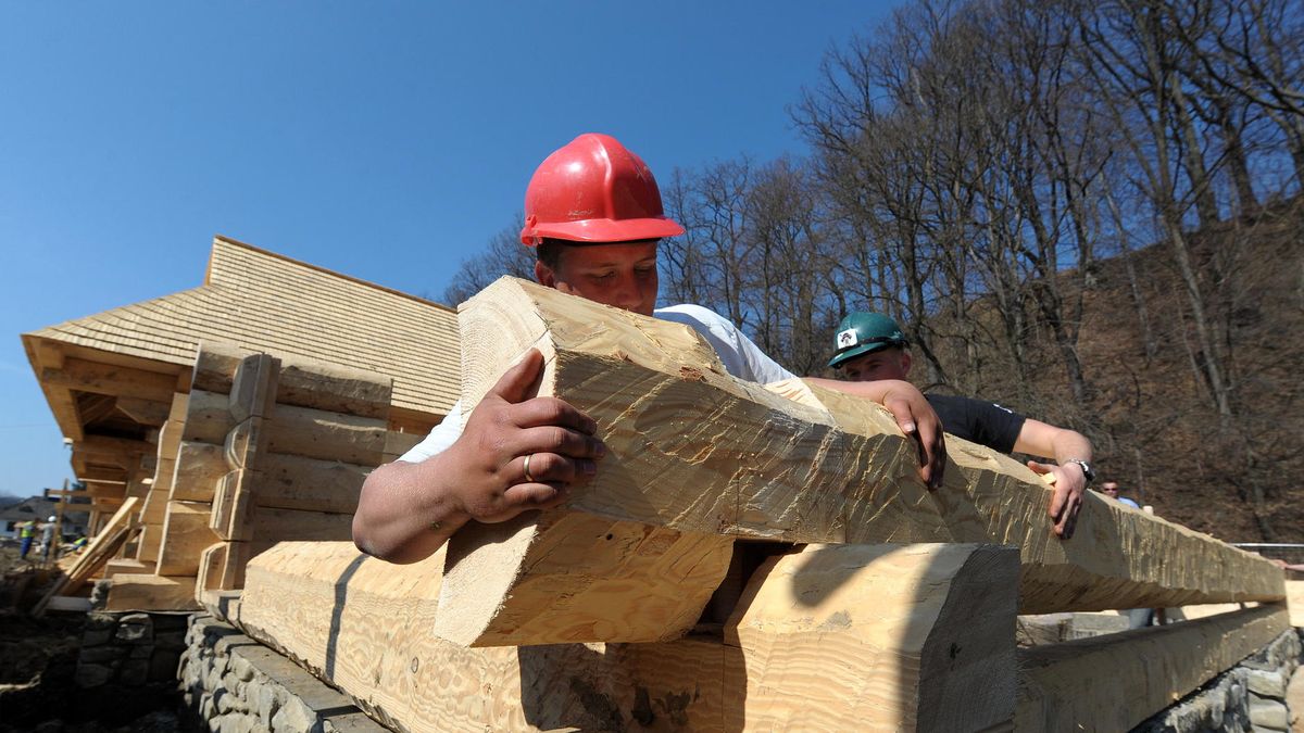 Domy z drewna mają być wsparciem programu "Mieszkanie+"
