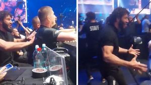 "Mamed oszalał". Nagrali, co Chalidow zrobił podczas walki Szpilki