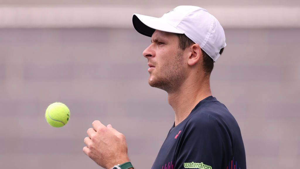 Getty Images / Mike Stobe / Na zdjęciu: Hubert Hurkacz