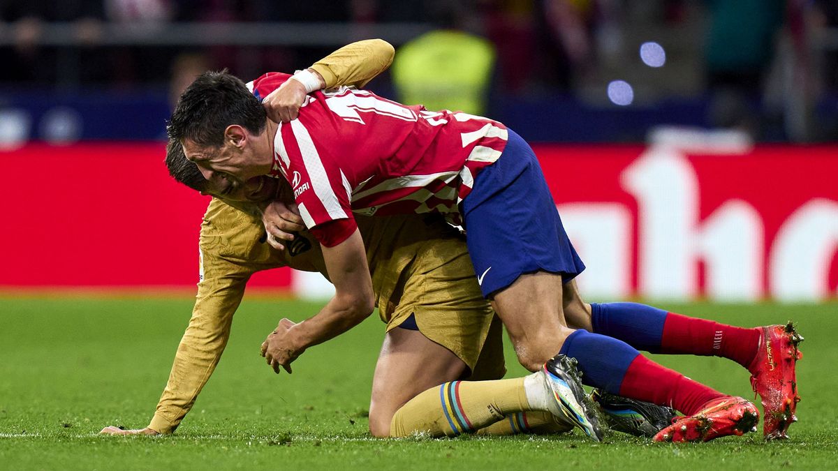 Getty Images / Quality Sport Images / Na zdjęciu: Ferran Torres i Stefan Savić