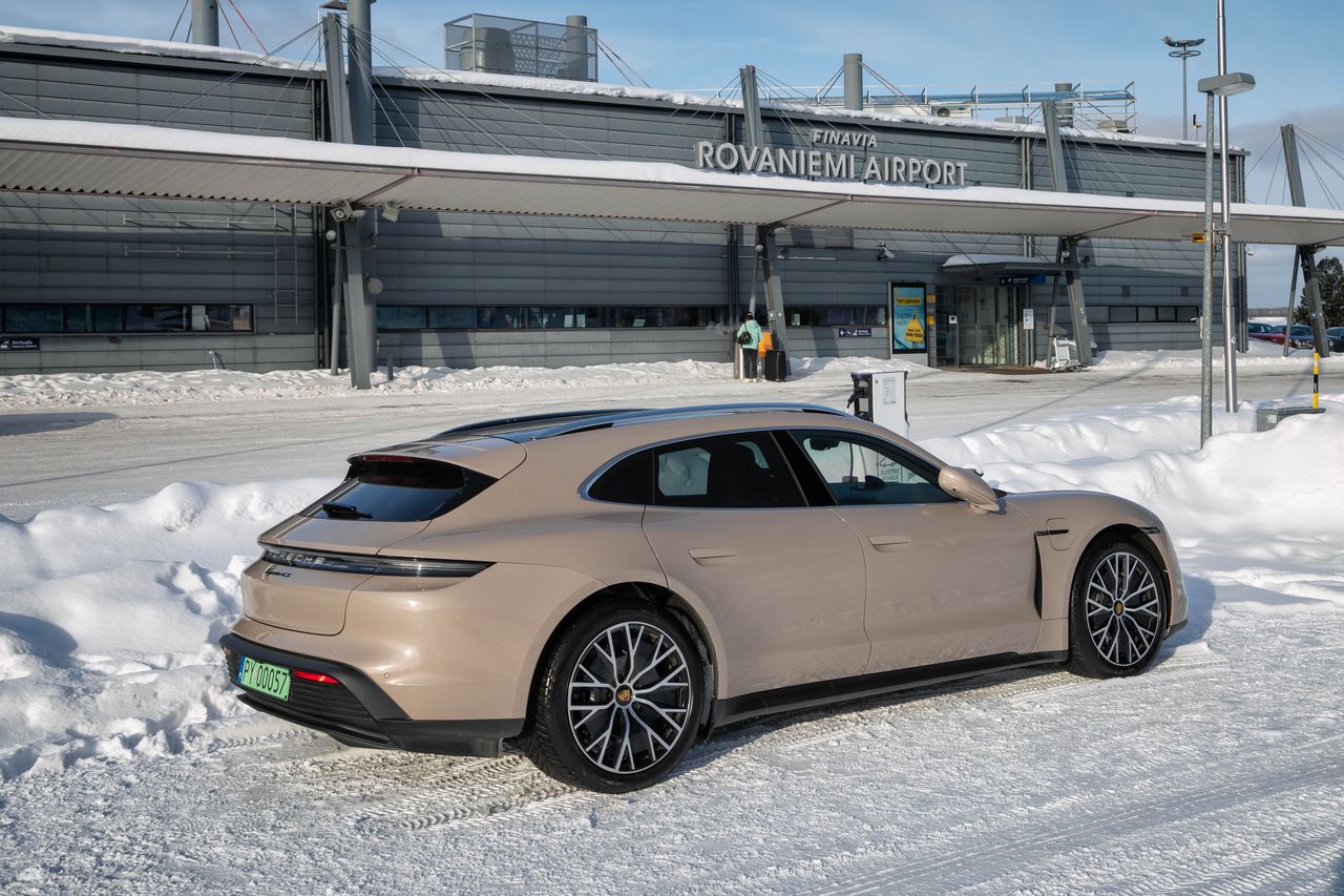 Porsche Taycan 4S Sport Turismo w Finlandii