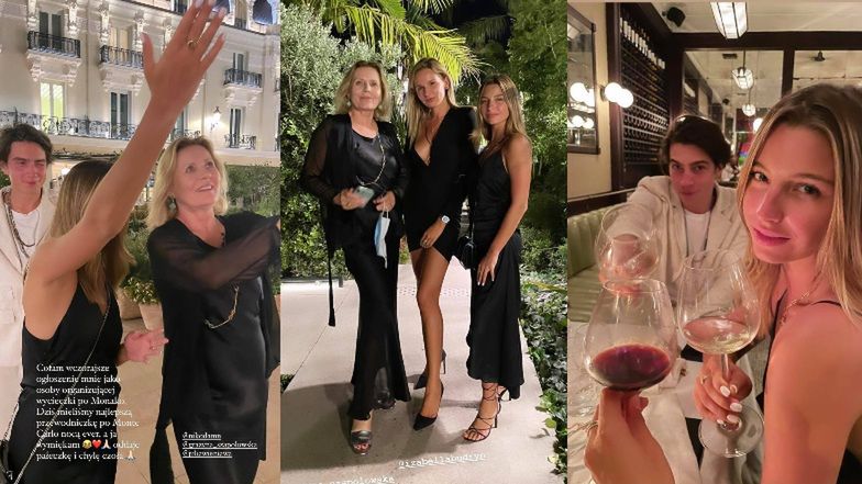Grażyna Szapołowska oprowadza Julię Wieniawę po Monako