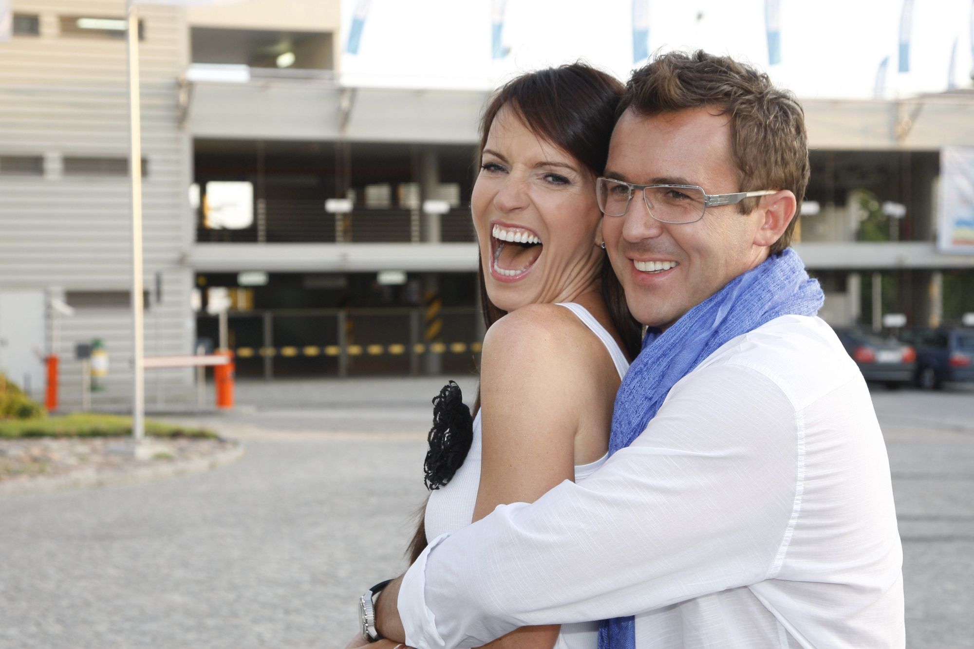 Paulina Smaszcz i Maciej Kurzajewski w sierpniu 2009 roku