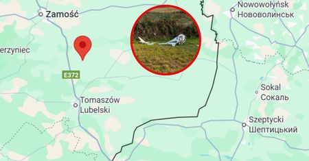 Tajemniczy obiekt pod Zamościem. To może być dron przemytniczy