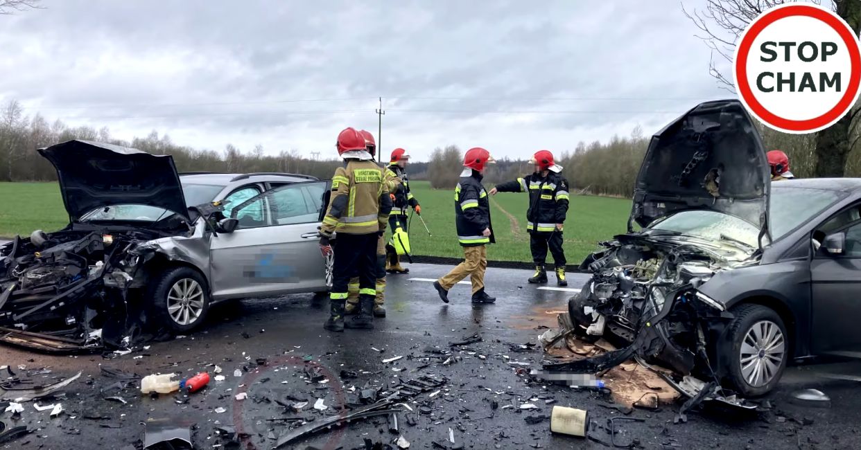 Groźny wypadek na DK6