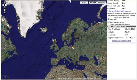 Gdzie jest teraz satelita USA193? 1