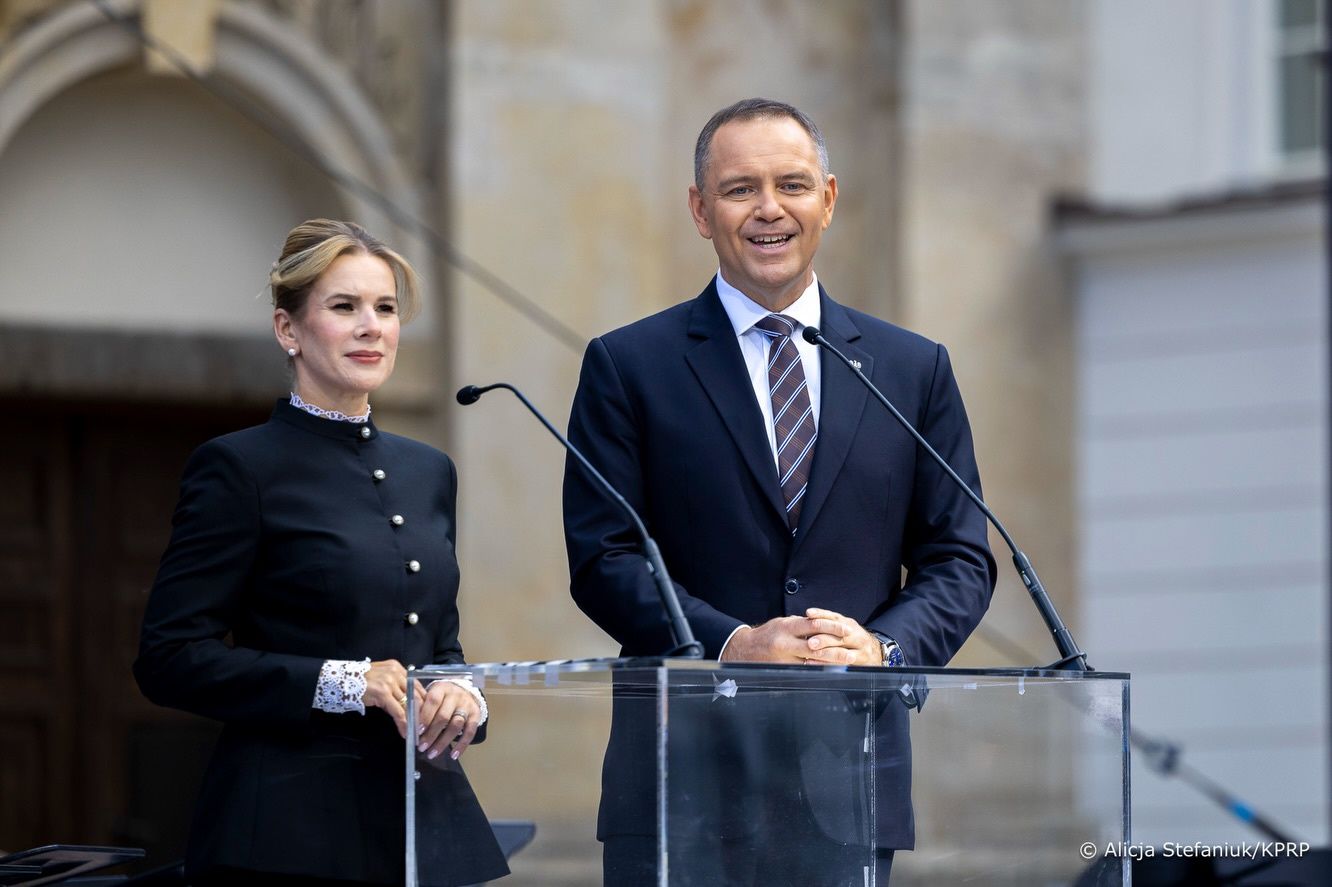 Karol Nawrocki i Marta Nawrocka