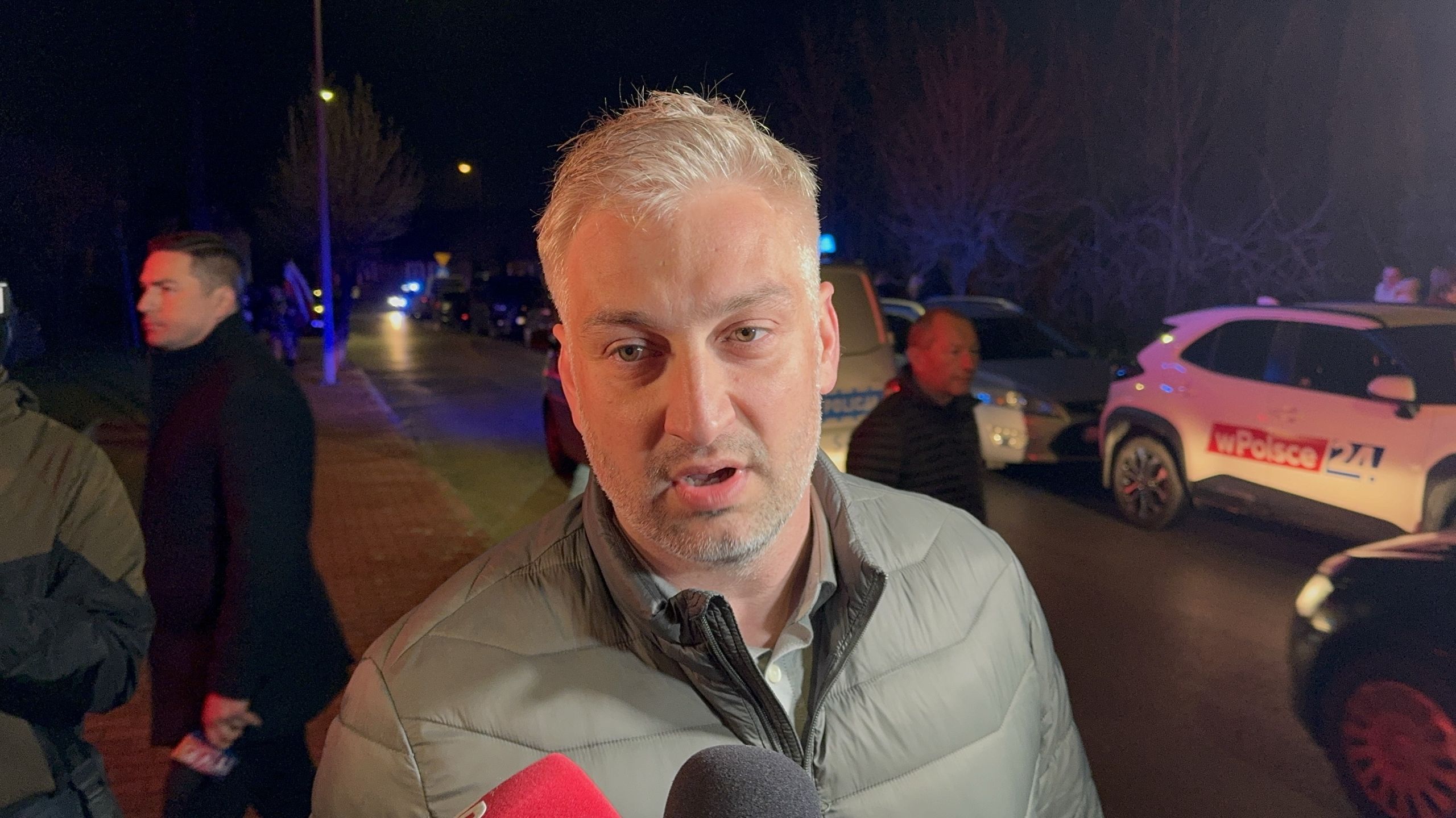 Pan Tomasz twierdzi, że został pobity