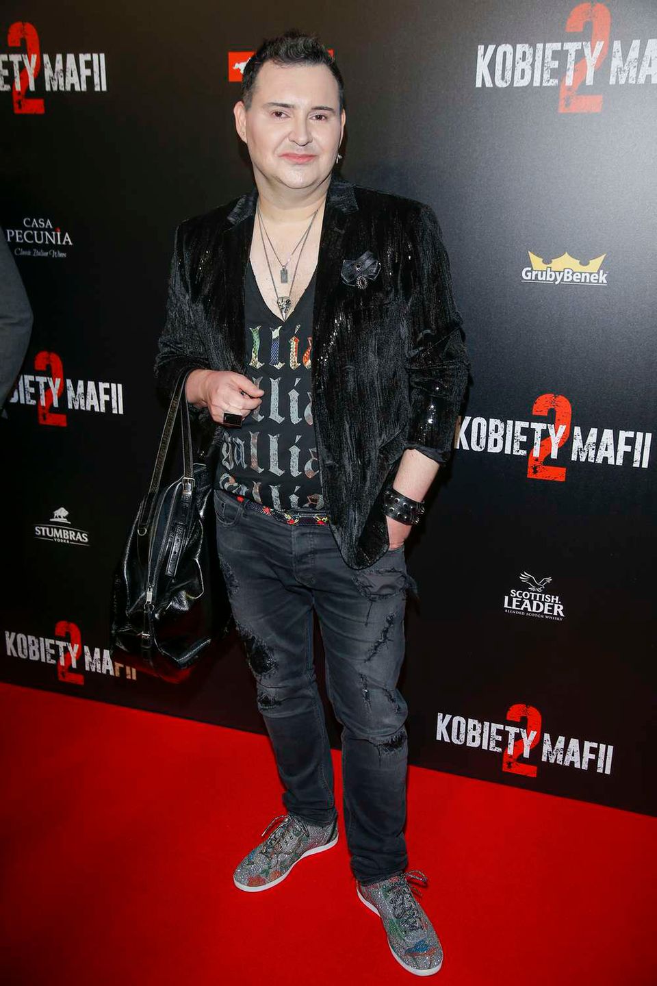 Michał Witkowski - premiera filmu Kobiety Mafii 2