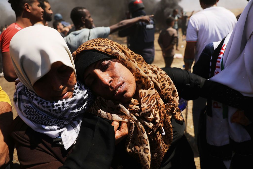Krwawe starcie w Strefie Gazy. Kilkadziesiąt ofiar, tysiące rannych 8