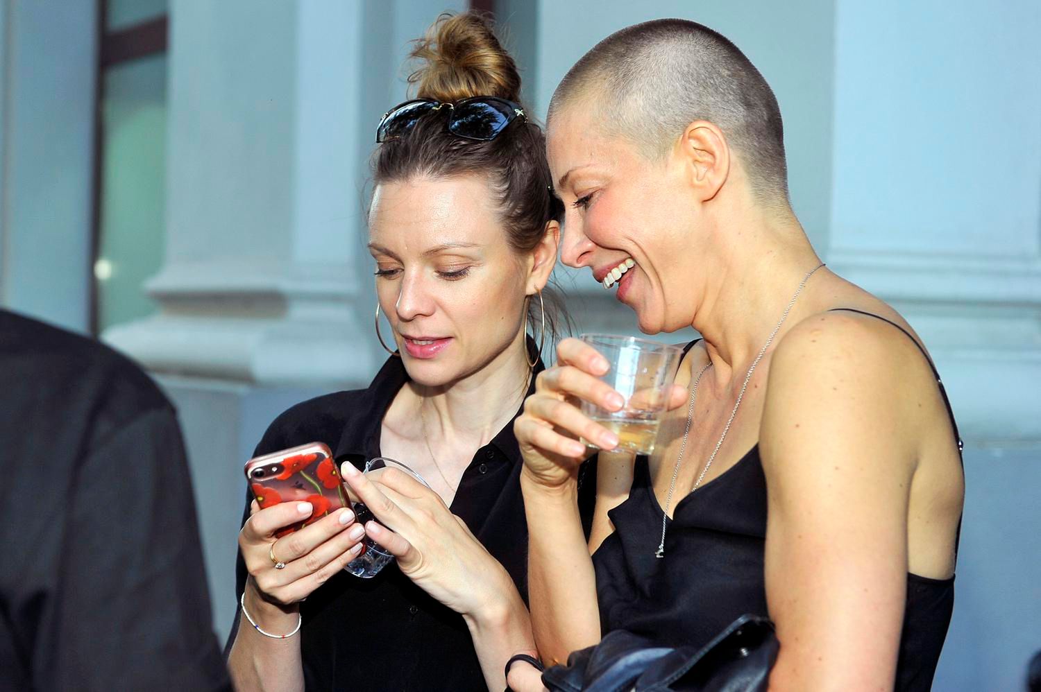 Magdalena Boczarska i Kasia Warnke na evencie