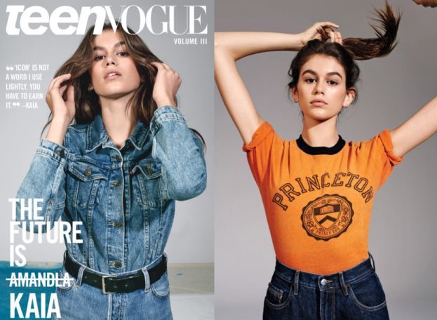 15-letnia córka Cindy Crawford na okładce "Teen Vogue"