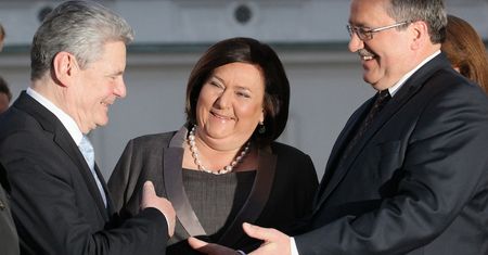 Prezydent Niemiec w Polsce. Spotkał się z Bronisławem Komorowskim