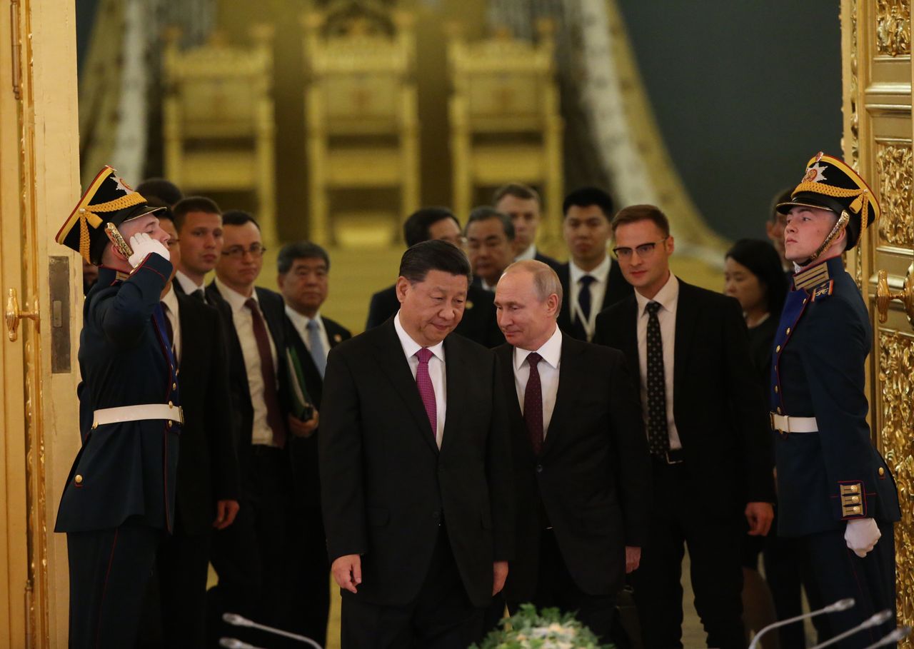 Xi Jinping złoży wizytę w Moskwie. "Preludium do wojny światowej"