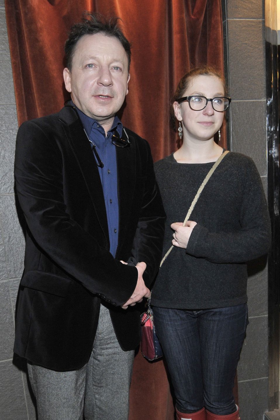 Zbigniew Zamachowski z córką Marią