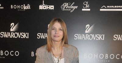 Ilona Felicjańska z bezsensownym przekazem na koszulce