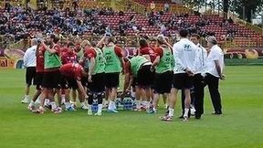 Pierwszy trening reprezentacji Czech we Wrocławiu