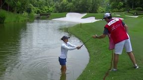 Co za poświęcenie! Zobacz determinację hiszpańskiej golfistki