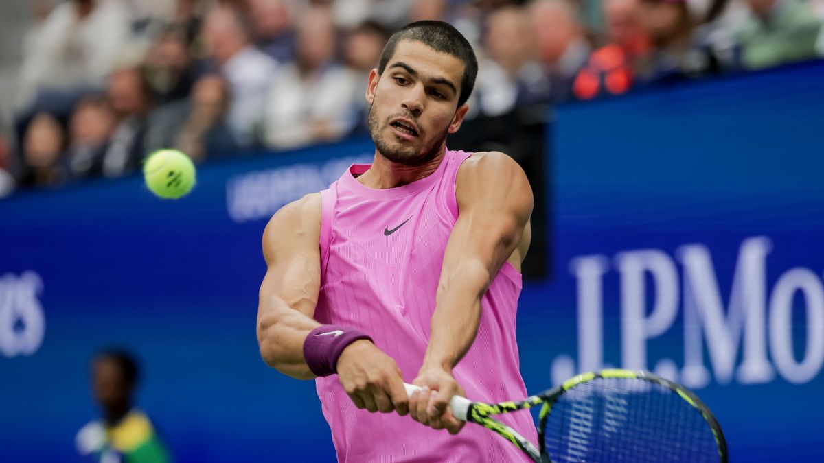 PAP/EPA / Cristobal Herrera-Ulashkevich / Na zdjęciu: Carlos Alcaraz