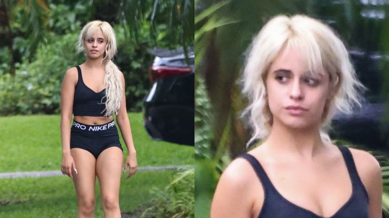 Naturalna Camila Cabello spaceruje po Miami w sportowym wdzianku (ZDJĘCIA)
